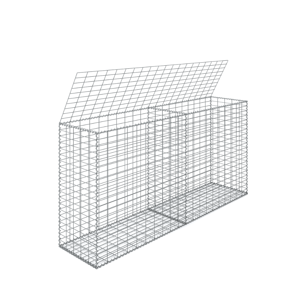 габион 2x1x0.5m_100x50mm_ф4